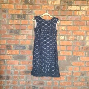 Navy Blue Workwear Dress